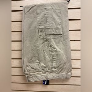 NWT JON LAUREN MEN COTTON CARGO PANTS SIZE 34 INSEAM 32